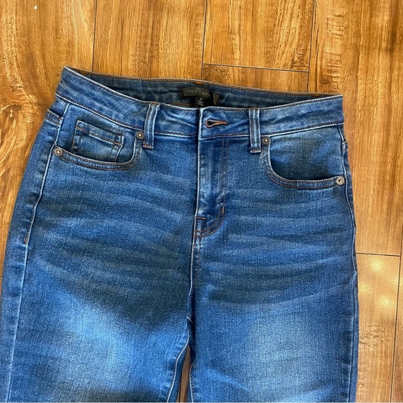 DAILY THREAD Women’s Petite Blue Straight Fit High Rise Size 4P - Picture 2 of 11